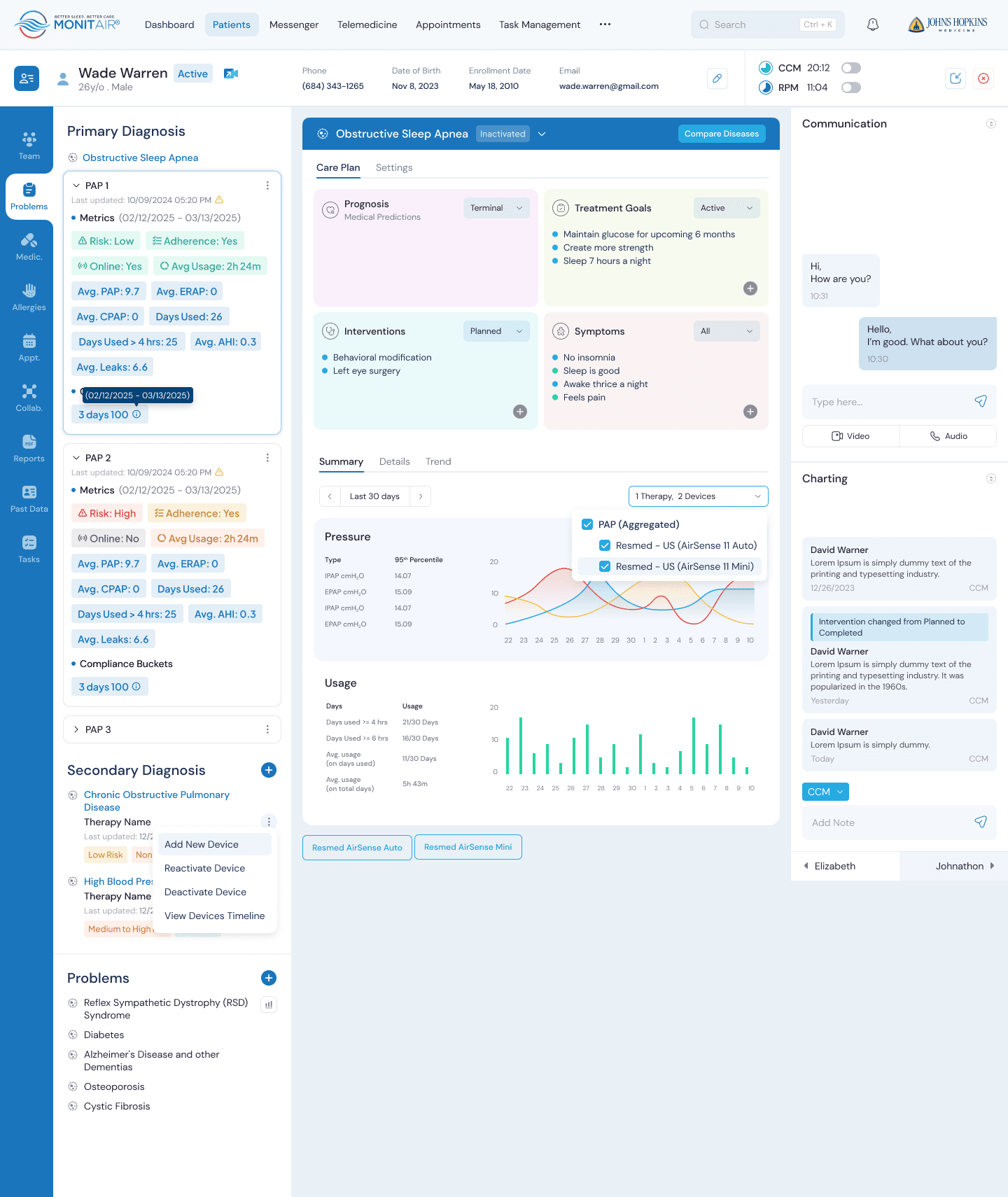 Monitair - Health Care