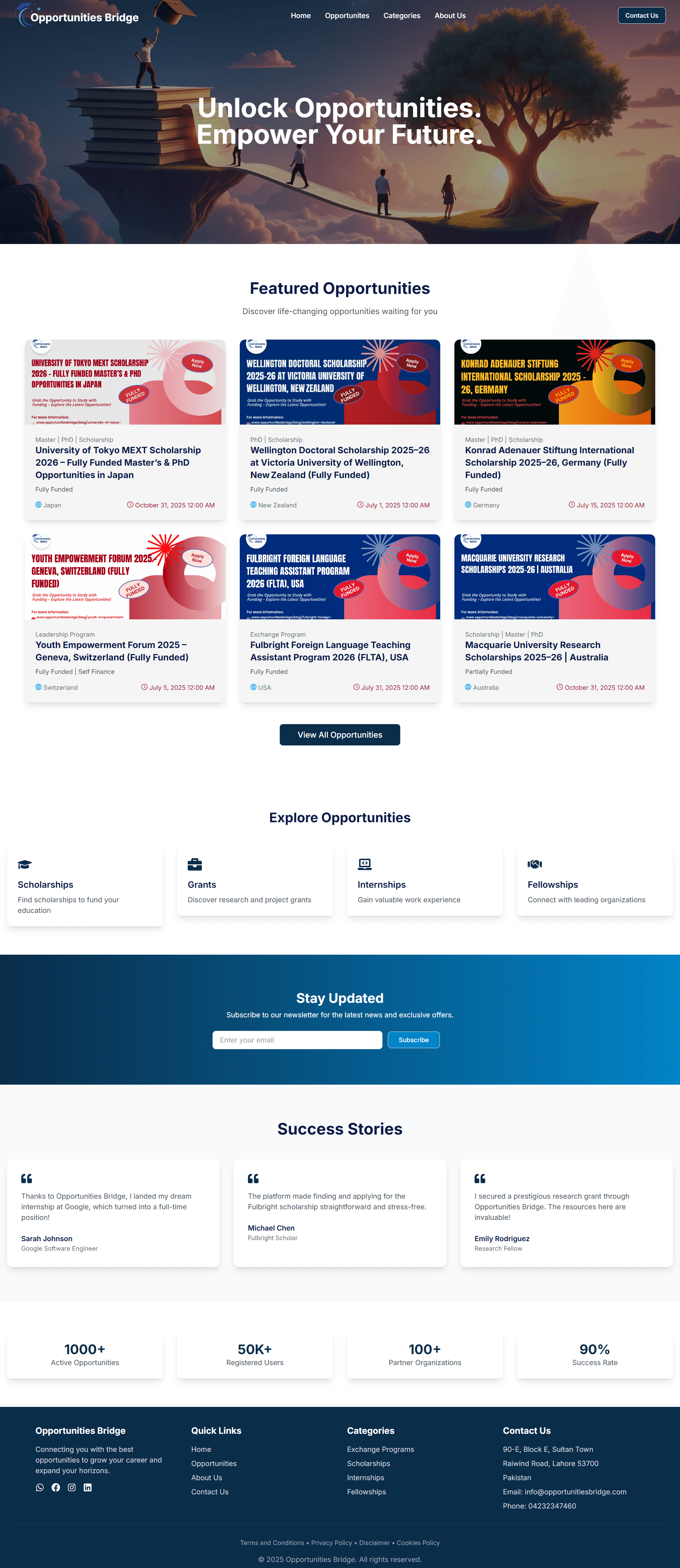 Opportunities Bridge